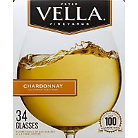 Peter Vella Chardonnay White Box Wine - 5 Liter - Image 2