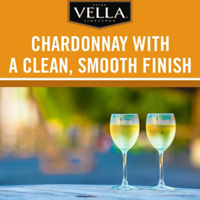 Peter Vella Chardonnay White Box Wine - 5 Liter - Image 2
