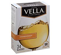 Peter Vella Chardonnay White Box Wine - 5 Liter