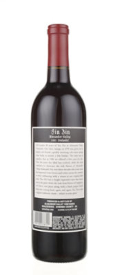 Alexander Valley Vineyards Sin Zin Zinfandel Wine - 750 Ml - Image 2