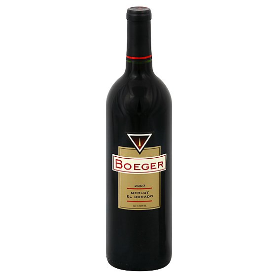 Boeger Merlot Wine - 750 Ml
