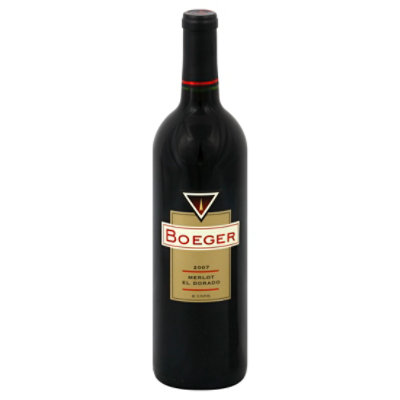 Boeger Merlot Wine - 750 Ml
