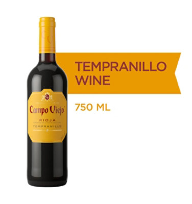 Campo Viejo Tempranillo Red Wine 13.5% ABV - 750 Ml - Image 1