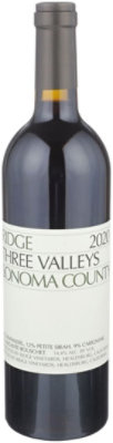 Ridge Sonoma Three Valleys Red Wine - 750 Ml - Image 1