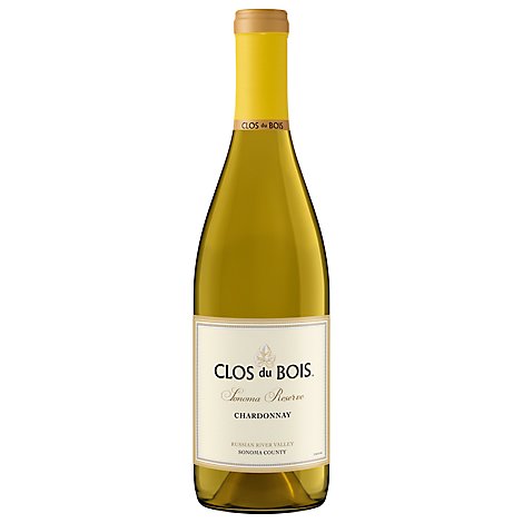 Clos du Bois Sonoma Reserve Russian River Valley Wine White Chardonnay - 750 Ml