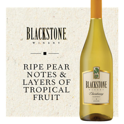 Blackstone Wine White Chardonnay - 750 Ml - Image 3