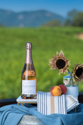 Laetitia Arroyo Grande Valley Brut Rose Sparkling Wine - 750 Ml - Image 2