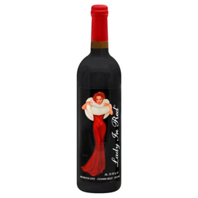 Lady in red clearance wine