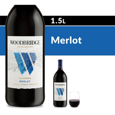 Woodbridge Merlot Red Wine - 1.5 Liter - Image 1