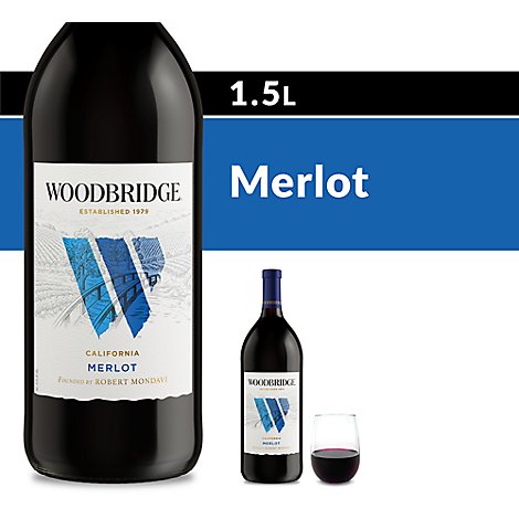 Woodbridge by Robert Mondavi Merlot Red Wine - 1.5 Liter