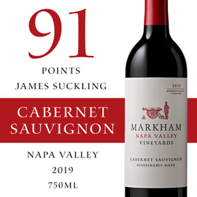 Markham Vineyards Cabernet Sauvignon California Red Wine - 750 Ml - Image 1