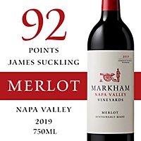 Markham Merlot Wine - 750 Ml - Image 1