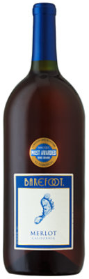 Barefoot Cellars Merlot Red Wine - 1.5 Liter - Image 1