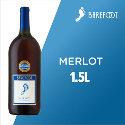 Barefoot Cellars Merlot Red Wine - 1.5 Liter - Image 2