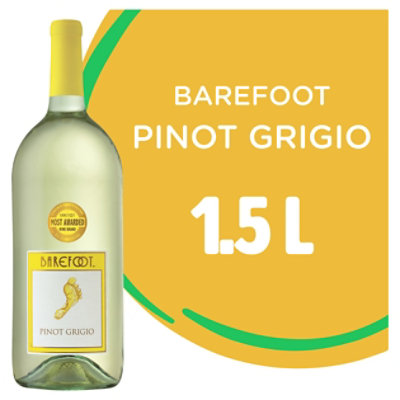 Barefoot Cellars Pinot Grigio White Wine - 1.5 Liter - Image 2