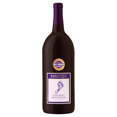 Barefoot Cellars Cabernet Sauvignon Red Wine - 1.5 Liter - Image 1