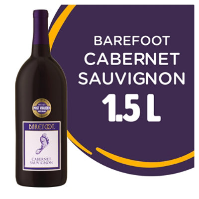 Barefoot Cellars Cabernet Sauvignon Red Wine - 1.5 Liter - Image 2