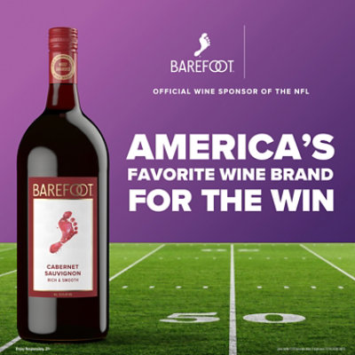 Barefoot Cellars Cabernet Sauvignon Red Wine - 1.5 Liter - Image 4