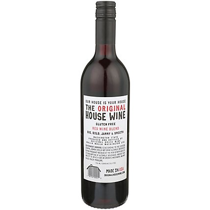 House Wine Wine Red Original Blend - 750 Ml - Image 4