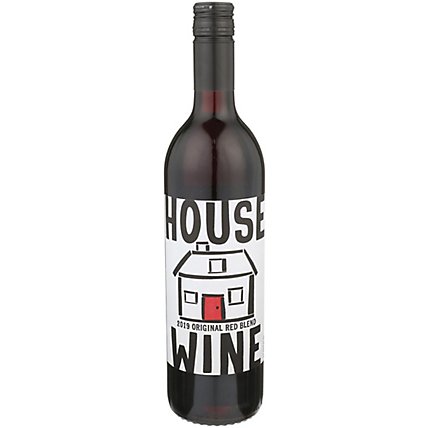 House Wine Wine Red Original Blend - 750 Ml - Image 1