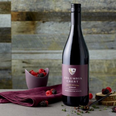 Columbia Crest Grand Estates Syrah Red Wine - 750 Ml - Image 3