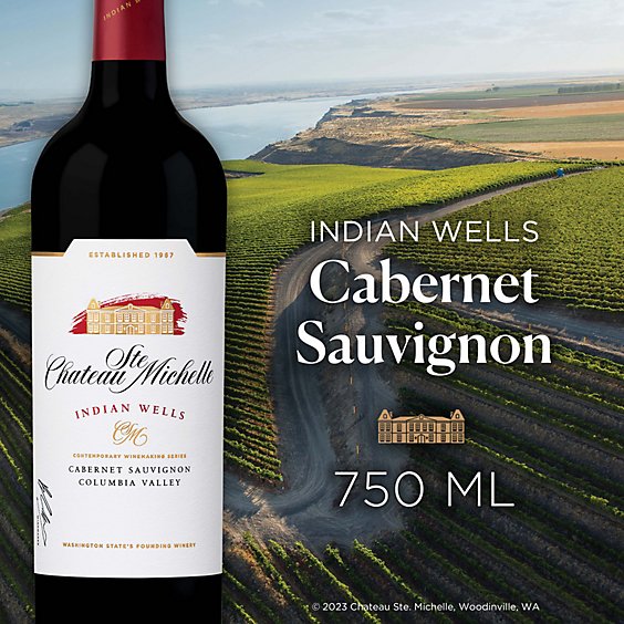Chateau Ste. Michelle Indian Wells Cabernet Sauvignon Red Wine - 750 Ml