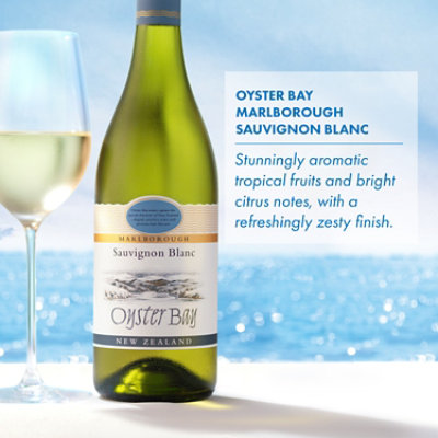 Oyster Bay Sauvignon Blanc White Wine - 750ml - Image 3