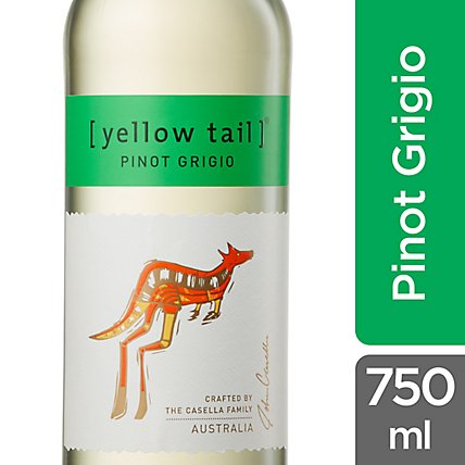 yellow tail Pinot Grigio Wine - 750 Ml - Image 1