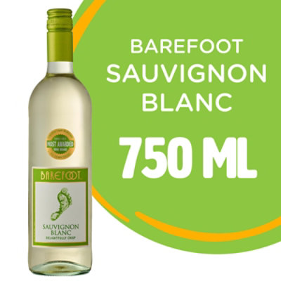 Barefoot Cellars Sauvignon Blanc White Wine - 750 Ml - Image 2