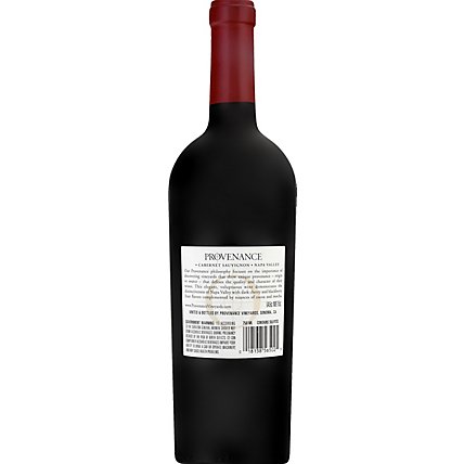 Provenance Vineyards Wine Napa Valley Rutherford Cabernet Sauvignon - 750 Ml - Image 4