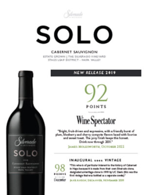 Silverado Solo Cabernet Sauvignon Wine - 750 Ml - Image 4