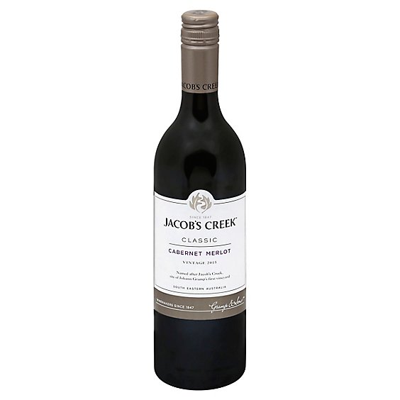 Jacobs Creek Wine Classic Cabernet Merlot - 750 Ml