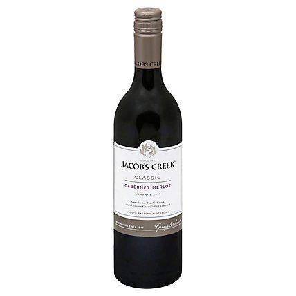 Jacobs Creek Wine Classic Cabernet Merlot - 750 Ml - Image 1