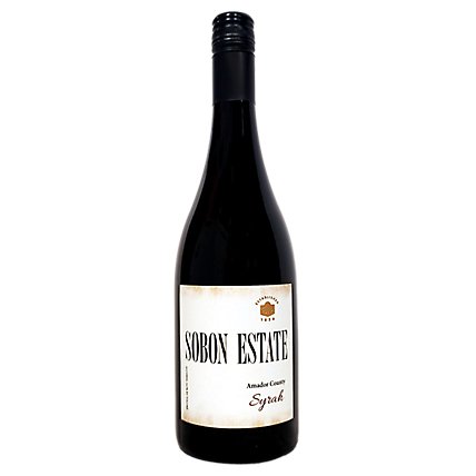 Sobon Estate Syrah Wine - 750 Ml - Image 1