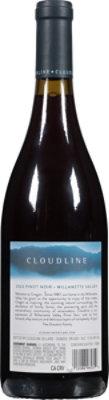 Cloudline Willamette Valley Pinot Noir Wine - 750 Ml - Image 4