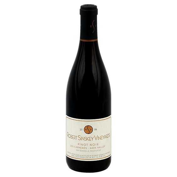 Robert Sinskey Carneros Pinot Noir Wine - 750 Ml