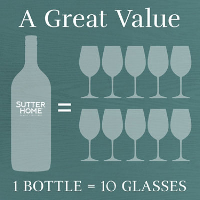 Sutter Home Pinot Grigio White Wine Bottle - 1.5 Liter - Image 5