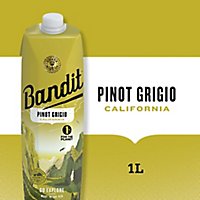 Bandit Pinot Grigio White Wine Box - 1 Liter - Image 1