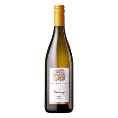 Baileyana Chardonnay San Luis Obispo County Monterey County Wine - 750 Ml