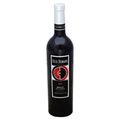 Ecco Domani Wine Merlot 750 Ml Safeway