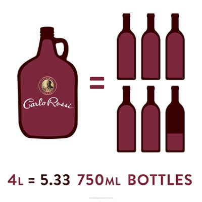 Carlo Rossi Merlot Red Wine - 4 Liter - Image 5