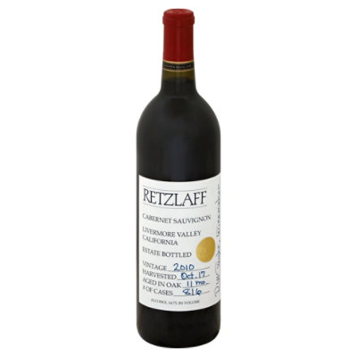 Retzlaff Cabernet Sauvignon Wine - 750 Ml