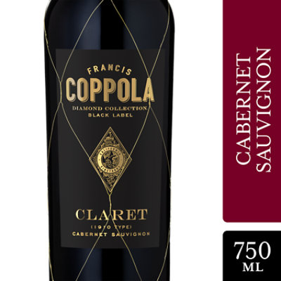Coppola Diamond Collection Claret Cabernet Sauvignon Red Wine - 750 Ml - Image 1