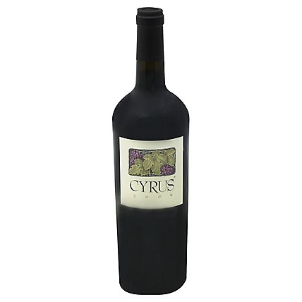 Alexander Valley Wine Cyrus Red - 750 Ml - Image 1