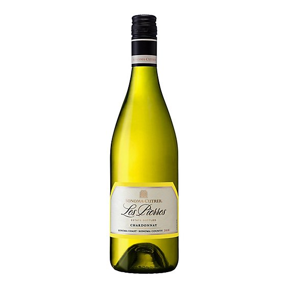 Sonoma-Cutrer Les Pierres Chardonnay 2018 White Wine 28.4 Proof In Bottle - 750 Ml