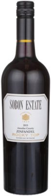 Sobon Estate Rocky Top Zinfandel Wine 750 Ml Albertsons