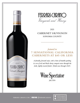Ferrari-Carano Alexander Valley Cabernet Sauvignon Wine - 750 Ml - Image 4
