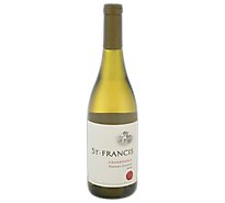 St Francis Chardonnay Wine - 750 Ml