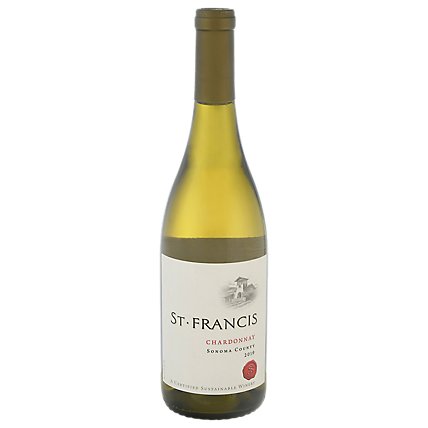 St Francis Chardonnay Wine - 750 Ml - Image 1