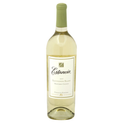 Estancia Wine White Sauvignon Blanc - 750 Ml - Image 1